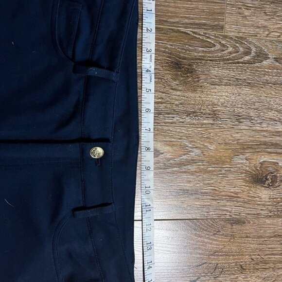 MICHAEL kors skinny navy bleu strech pant size 6 - Picture 5 of 9
